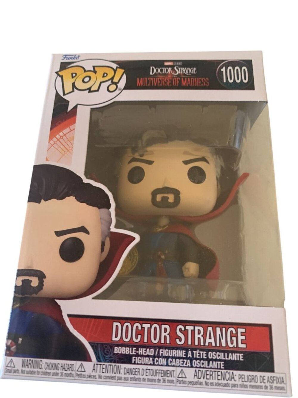 Funko Pop Marvel Doctor Strange Multiverse Of Madness #1000 Bobble-Head Vinyl Fi